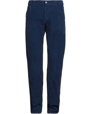 Harmont & Blaine Trousers Cotton, Elastane - Blue