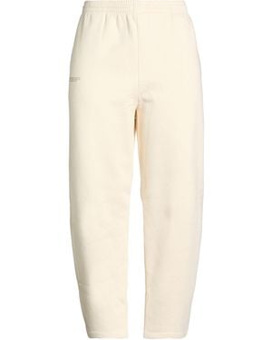 PANGAIA Cream Trousers Organic Cotton, Recycled Cotton - Natural