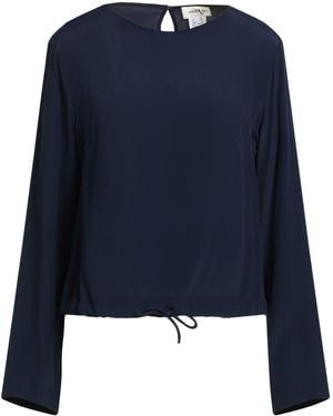 Ottod'Ame Midnight Top Acetate, Silk - Blue