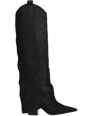 Marc Ellis Boot Leather - Black