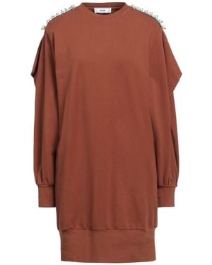 Jijil Mini Dress Cotton, Elastane - Brown