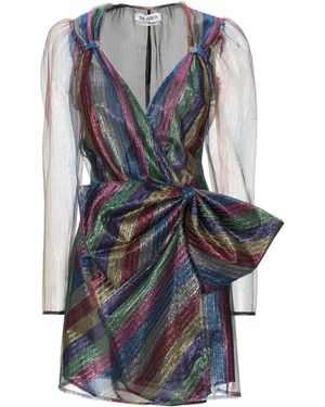 The Attico Mini-Kleid - Blau