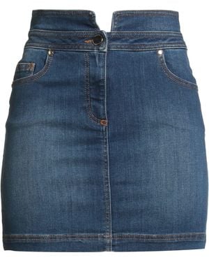 Nenette Denim Skirt Cotton, Elastomultiester, Elastane - Blue