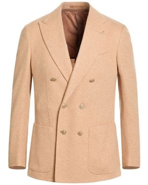 Eleventy Blazer Alpaca Wool, Polyamide - Natural