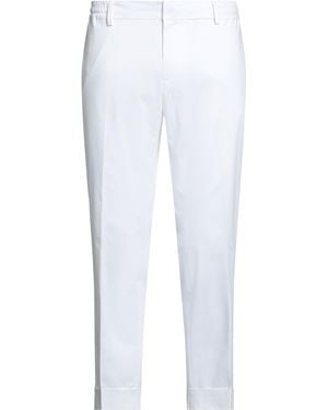 Messagerie Patrizio Piscaglia Trousers Cotton, Elastane - White