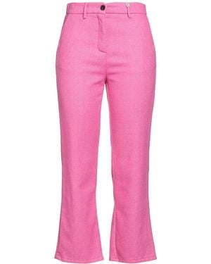Myths Pants Polyester, Acrylic - Pink