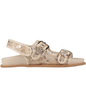Patrizia Pepe Sandals Textile Fibers, Synthetic Material - Natural