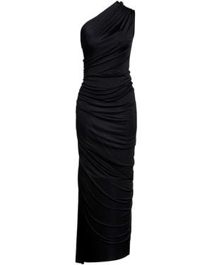 Atlein Maxi-Kleid - Schwarz