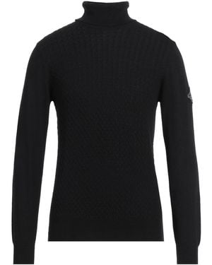 Roy Rogers Turtleneck Wool, Polyamide, Viscose, Cashmere - Black