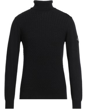 Roy Rogers Turtleneck Wool, Polyamide, Viscose, Cashmere - Black