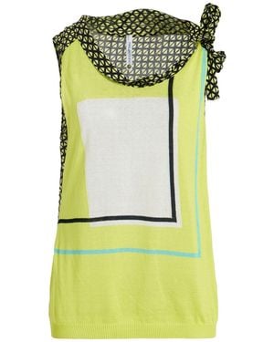 Pianurastudio Lime Top Cotton, Acetate - Green