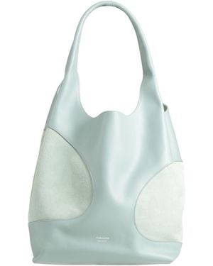 Ferragamo Light Handbag Calfskin - Blue