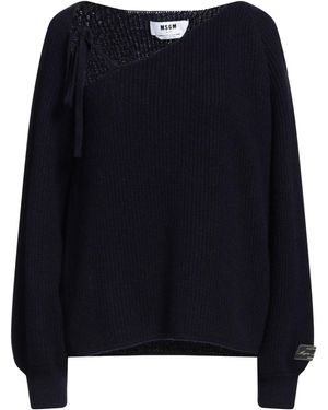 MSGM Jumper Wool, Cashmere - Blue
