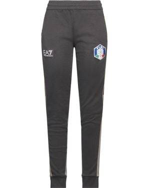 EA7 Lead Trousers Cotton, Polyester - Grey