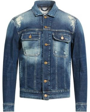 Replay Denim Outerwear Cotton, Elastane - Blue
