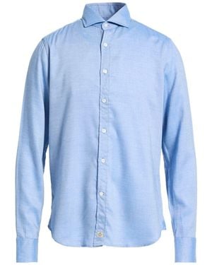 Sonrisa Azure Shirt Lyocell, Wool - Blue
