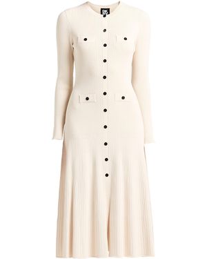 DKNY Midi Dress - Natural