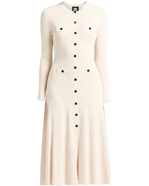 DKNY Midi Dress - Natural