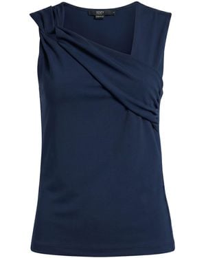 SEVENTY VENEZIA Midnight Top Polyester, Elastane - Blue