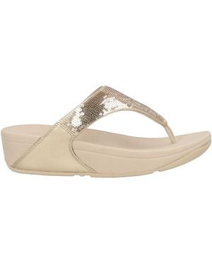 Fitflop Platinum Thong Sandal Synthetic Material - Gray