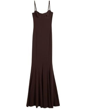 Norma Kamali Maxi Dress - Brown