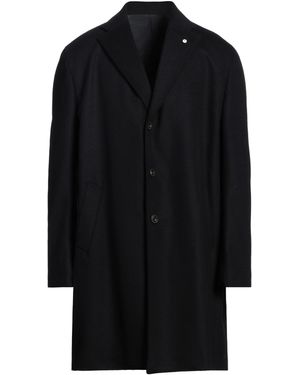 L.B.M. 1911 Midnight Coat Virgin Wool, Cashmere - Black