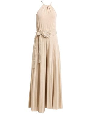 Kaos Jumpsuit Cotton, Polyester, Polyamide, Metallic Polyester, Elastane - Natural