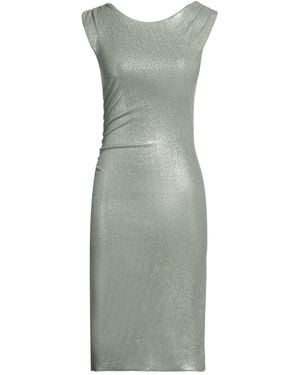 Siste's Midi Dress Nylon, Elastane, Metal - Green