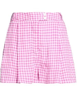 120% Lino Shorts & Bermuda Shorts - Pink