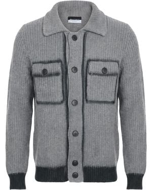 AROVESCIO Strickjacke - Grau
