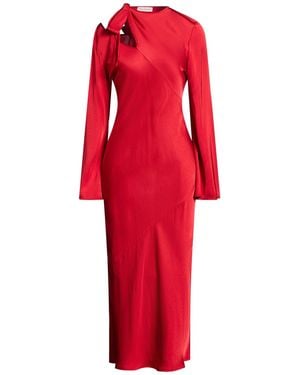 Manila Grace Vestido Largo - Rojo