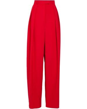 Sportmax Pants Virgin Wool, Elastane - Red
