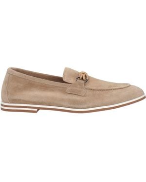 Baldinini Sand Loafers Leather - Natural