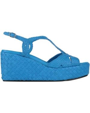 Pons Quintana Sandals Leather - Blue