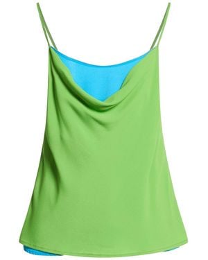 Semicouture Top Acetate, Silk - Green