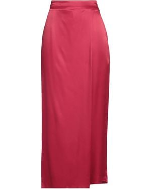 ARMANI EXCHANGE Fuchsia Pants Viscose - Red