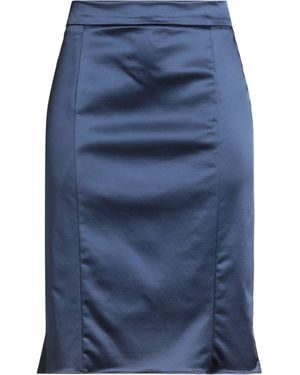 Diana Gallesi Midi Skirt Acetate, Polyamide, Elastane - Blue