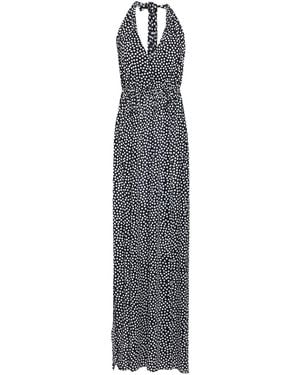 Fisico Maxi Dress Polyamide, Elastane - White