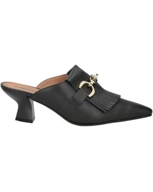 Carmens Mules & Clogs Leather - Black