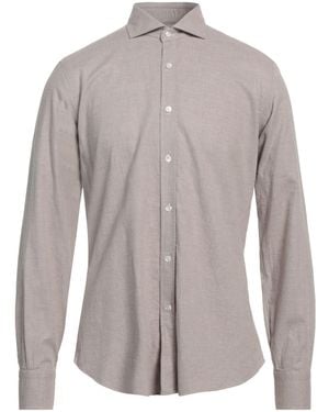 Barba Napoli Hemd - Grau