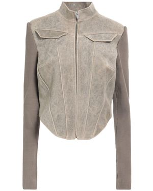 MISBHV Jacket Leather, Polyamide, Elastane - Gray