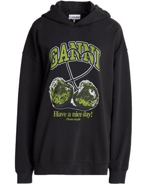 Ganni Sweatshirt - Black