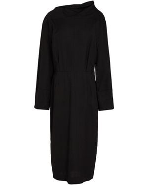 Soeur Midi Dress Viscose, Organic Cotton - Black
