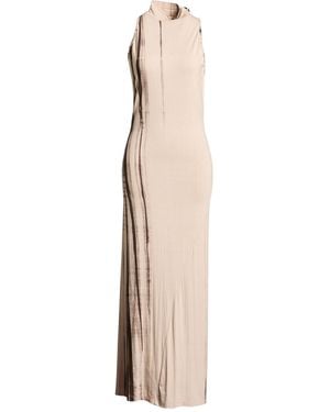 Nostrasantissima Maxi Dress Cotton, Elastane - Natural