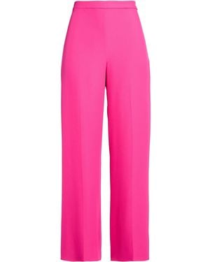 Hanita Trousers Polyester, Elastane - Pink
