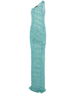retroféte Maxi Dress Viscose - Blue