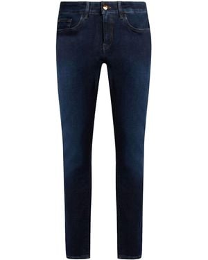 PT Torino Jeans Silk, Polyester, Elastane - Blue