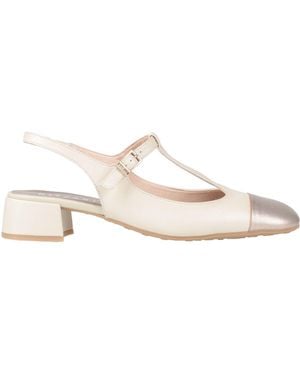 Hispanitas Ivory Pumps Leather - Natural