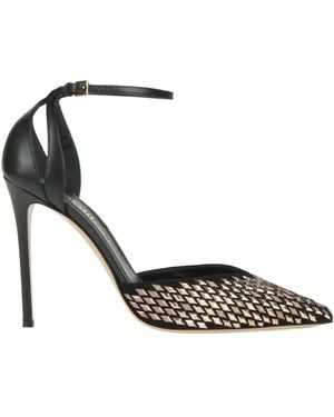 Ninalilou Pumps Leather, Textile Fibers - Metallic