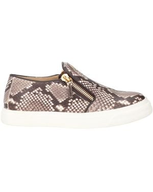 Giuseppe Zanotti Sneakers Leather - Brown